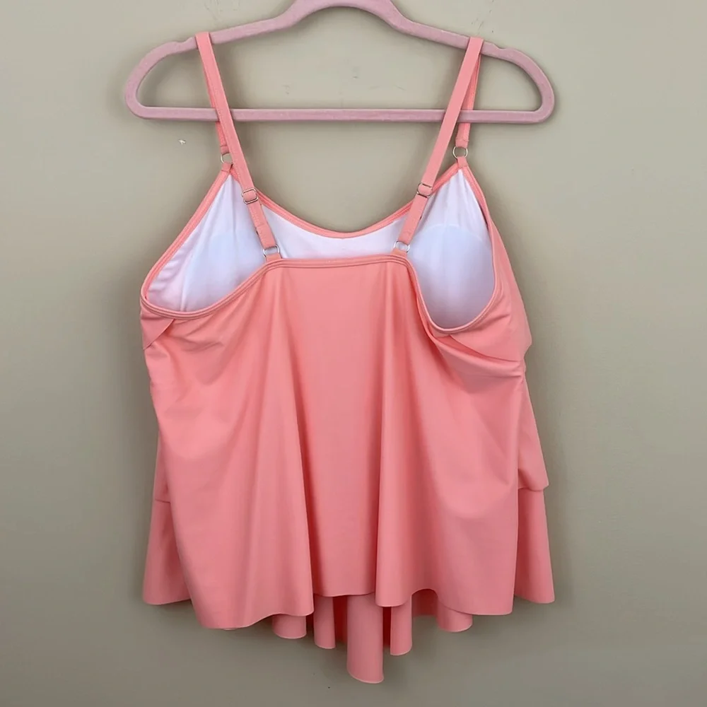Swim Tankini - tiered XXL plus